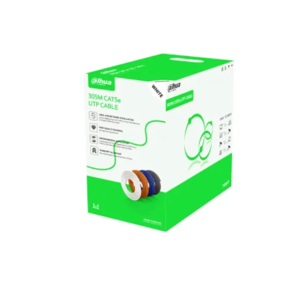 CABLE UTP CAT5E CCA 305M (POE, ROHS) DAHUA - CE020025 - CABLES