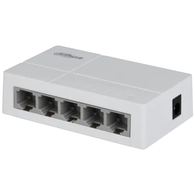 SWITCH PARA ESCRITORIO DE 5 PUERTOS 10/100 MBPS DAHUA - RE070341 - SWITCHES