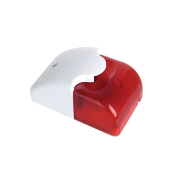 SIRENA INTERIOR AUDIOVISUAL 105 DB - LUZ ROJA - 12 VDC - MONTAJE EN SUPERFICIE DAHUA - AI020035 - SMART HOME & IOT