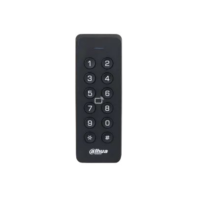 LECTOR DE TARJETAS IC CON TECLADO - RS-485/WIEGAND - IP66 - TAMPER - 12 VDC DAHUA - CA060132 - CONTROLADORES DE ACCESO