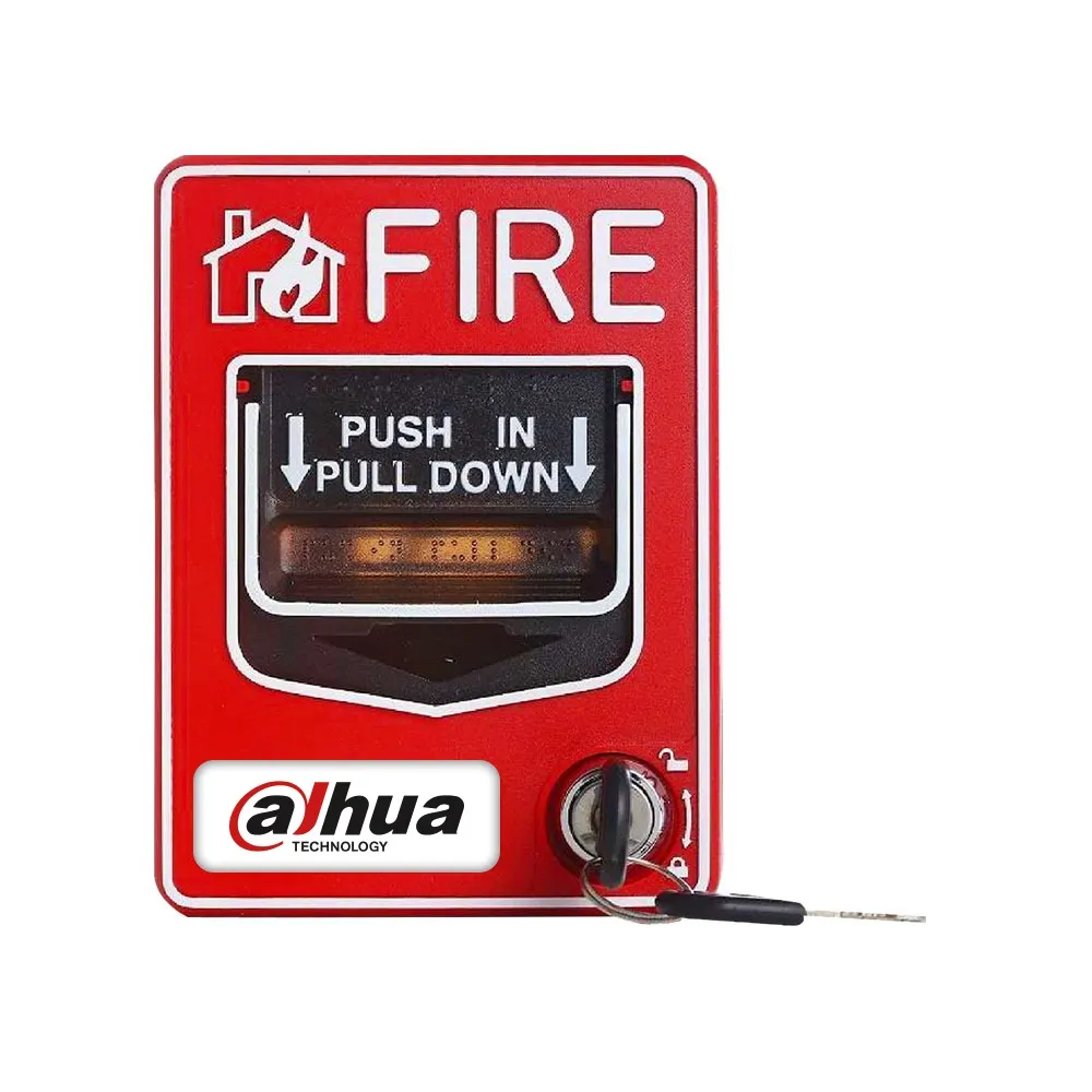 PROMO - DHI-HY-C124 . ESTACION MANUAL DOBLE ACCION CONVENCIONAL EN54 DAHUA - DF140053 - SISTEMAS CONVENCIONALES