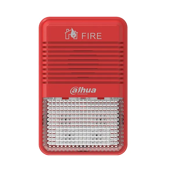 PROMO - DHI-HY-C151 . SIRENA ESTROBO ENE54 75DBA 16 V A 28 V C. A. 8 MA DAHUA - DF140054 - SISTEMAS CONVENCIONALES