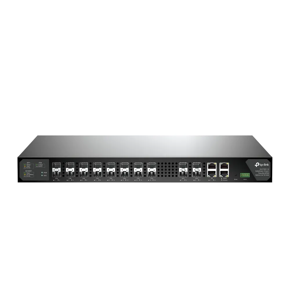 DS-P7001-16 DeltaStream OLT GPON 16P 1:128 hasta 2048 ONT 4x10G SFP+ 2xGE AGINET - RE050020