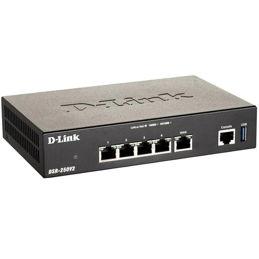 NAVIDAD - DSR-250V2 - Smart Business 5-Gigabit Port Vpn Router DLINK - RE060049