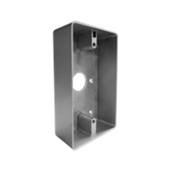PROMO - CAJA METALICA RECTANGULAR PARA BOTON EB Y TLEB ZKTECO - CA030035 - ACCESORIOS