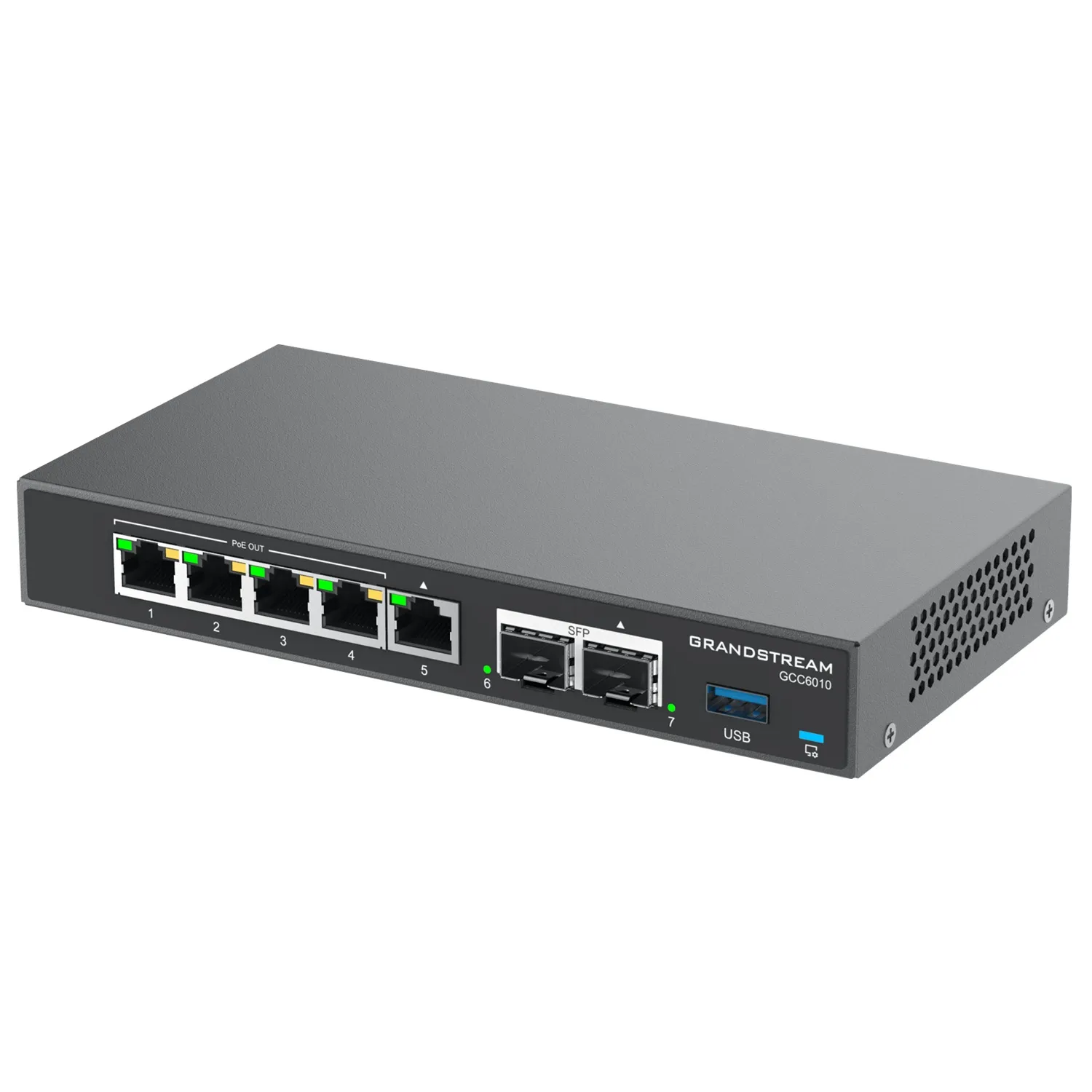 PROMO - GCC6010 - 4 EN 1: FIREWALL, ROUTER, PBX IP, SWITCH GIGABIT GRANDSTREAM - TE050091 - TELEFONIA IP