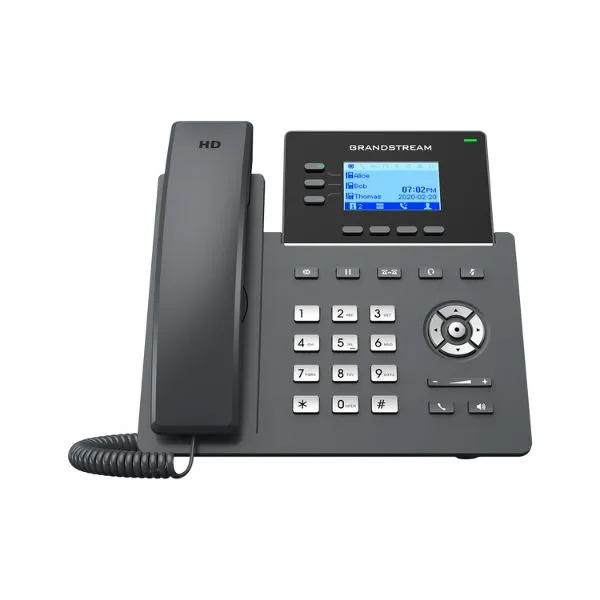 GRP2603P - GRANDSTREAM IP PHONE GRP2603P 3 LINE, POE - TE050081