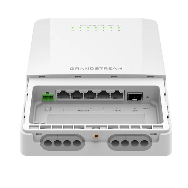 GWN7710R - Switch PoE Lite administrable para exteriores de 6 puertos GRANDSTREAM - RE070266