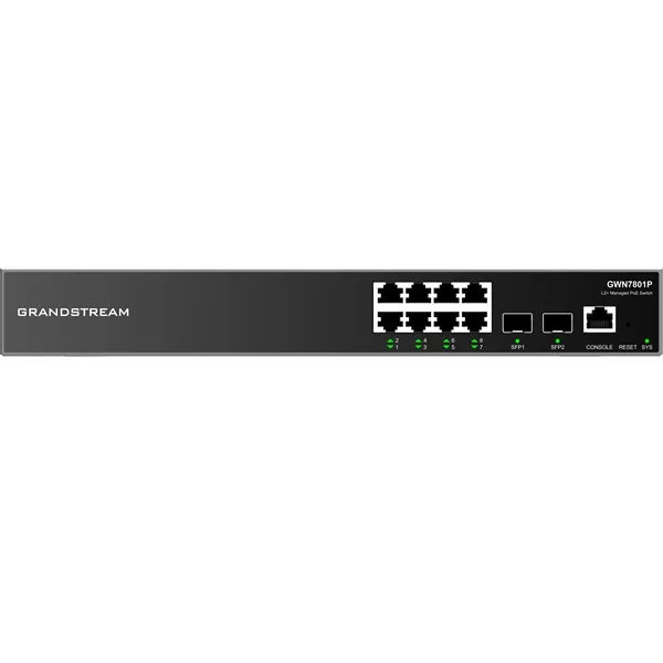 GWN7801P - SWITCH POE+ ADMINISTRABLE GRANDSTREAM - RE070203