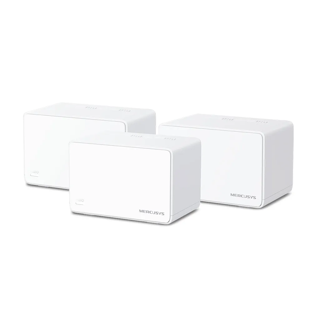 Halo H80X(3-pack) Sistema Mesh MERCUSYS WiFi 6 AX3000 dual band (5GHz/2.4GHz) - RE090227 - WIRELESS HOME & OFFICE