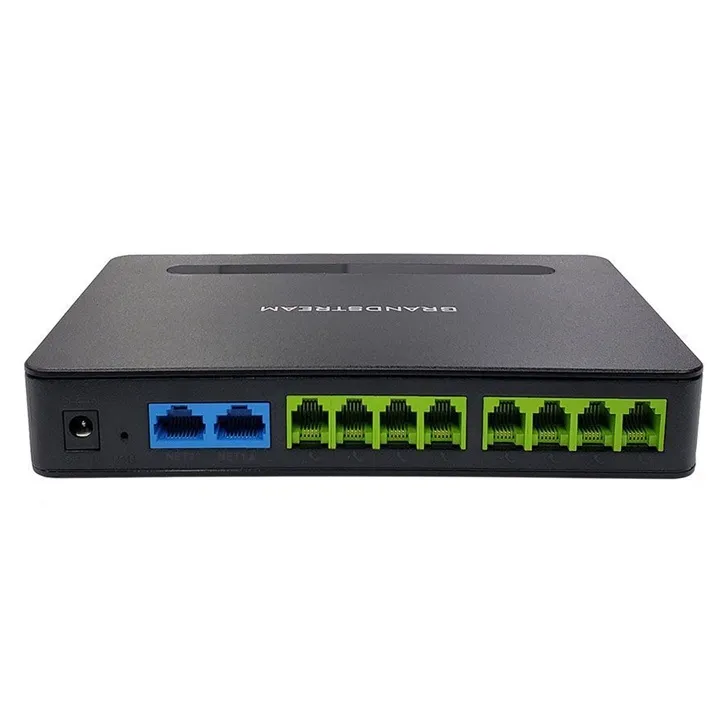 HT818 V2 - Gateway FXS de 8 puertos con Router NAT Gigabit GRANDSTREAM - TE050097