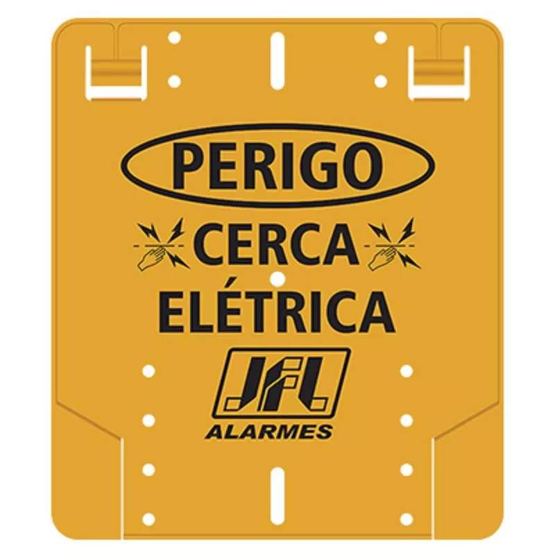 OUTLET - LETRERO DE ADVERTENCIA ELECTRIFICADOR JFL - AI080031 - CERCOS ELECTRICOS