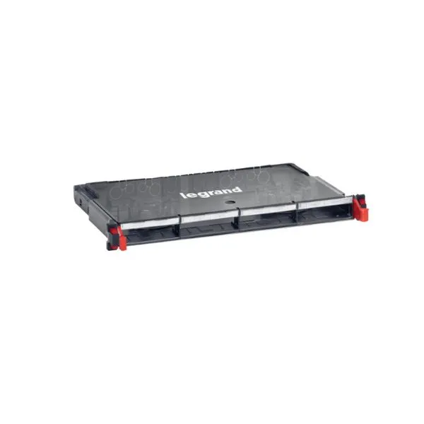 BANDEJA FO MODULAR VACIA PARA EQUIPAR CON 4 BLOQUES LEGRAND - CE040004 - FIBRA OPTICA