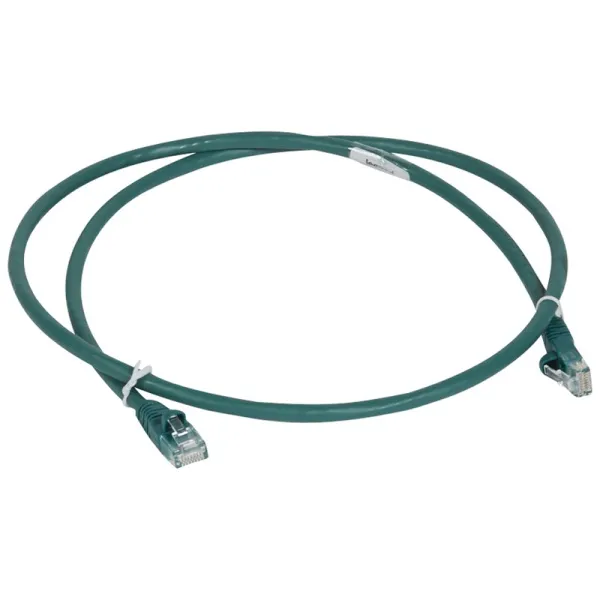 PATCH CORD CAT6 U/UTP 3M LSZH VERDE LEGRAND - CE010098 - ACCESORIOS