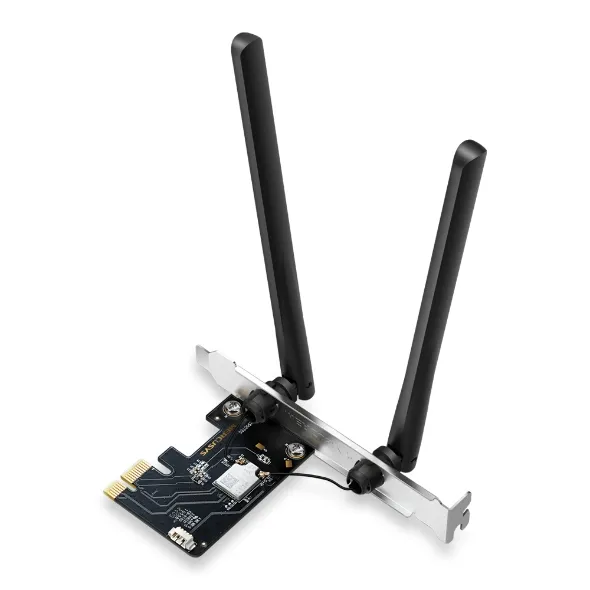 MA86XE Adaptador PCIe MERCUSYS WiFi 6E AXE5400 tribanda (6GHz/5GHz/2.4GHz) - RE090249 - WIRELESS HOME & OFFICE