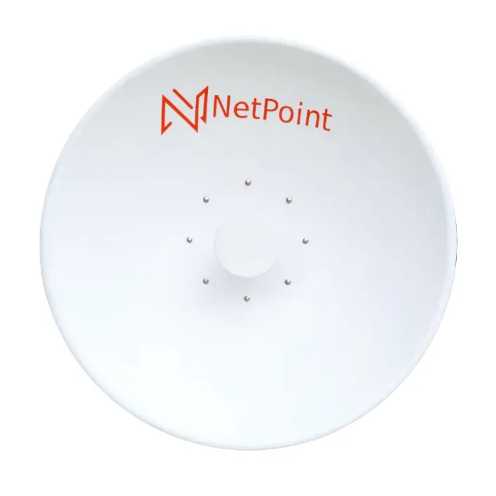 NP62 - NetPoint NP62 - Antena de 6 GHz de 30 dBi 5.9 - 7.2 GHz - RE020101 - ANTENAS