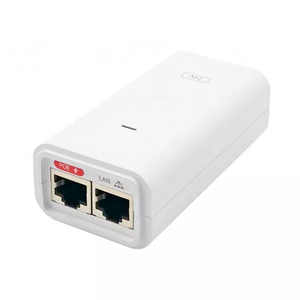UISP POE INJECTOR, 24VDC, .3A, GIGABIT UBIQUITI - RE010033