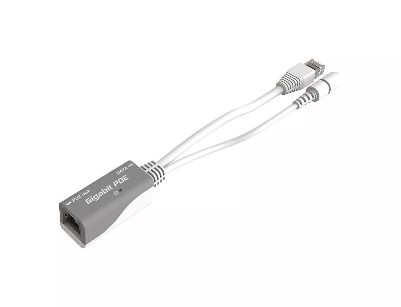 GIGABIT POE PASSIVO INJECTOR, NO INCLUYE FUENTE MIKROTIK - RE010051