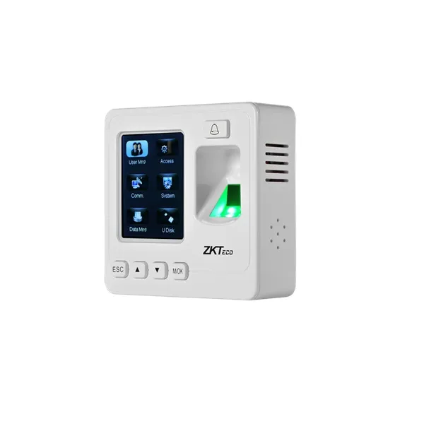 CONTROL DE ACCESO IP POR HUELLA DIGITAL Y TARJETA ZKTECO - CA060035 - CONTROLADORES DE ACCESO