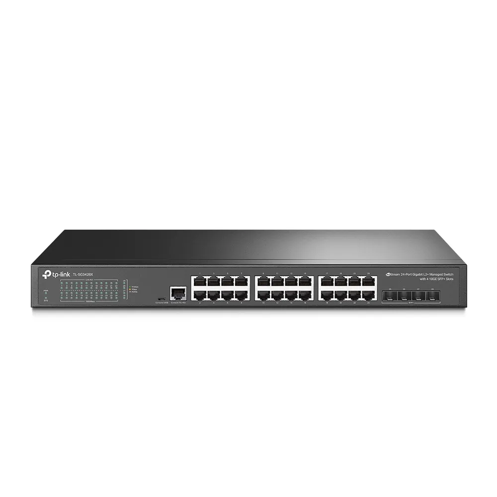 SG3428X Switch administrable Omada L2+, 24 Gb, 4 SFP+ 10G - RE070311 - SWITCHES