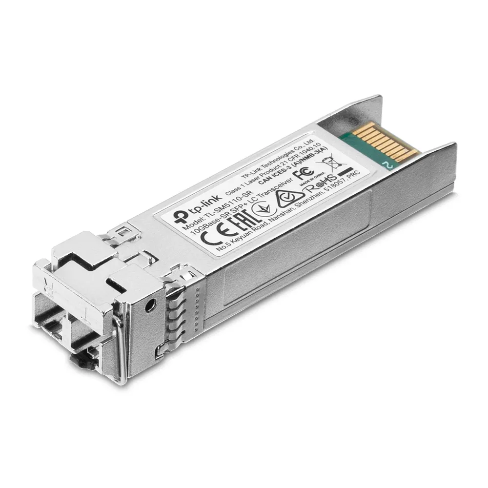 SM5110-SR TP-Link Omada Modulo SFP+, 10Gbps, puertos LC duplex, distancia 300m - RE010121 - ACCESORIOS REDES