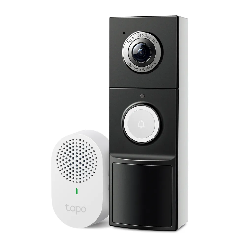 Tapo D235 timbre con camara exterior wifi 5MP 2560x1920 2K - CA120102 - VIDEO PORTEROS