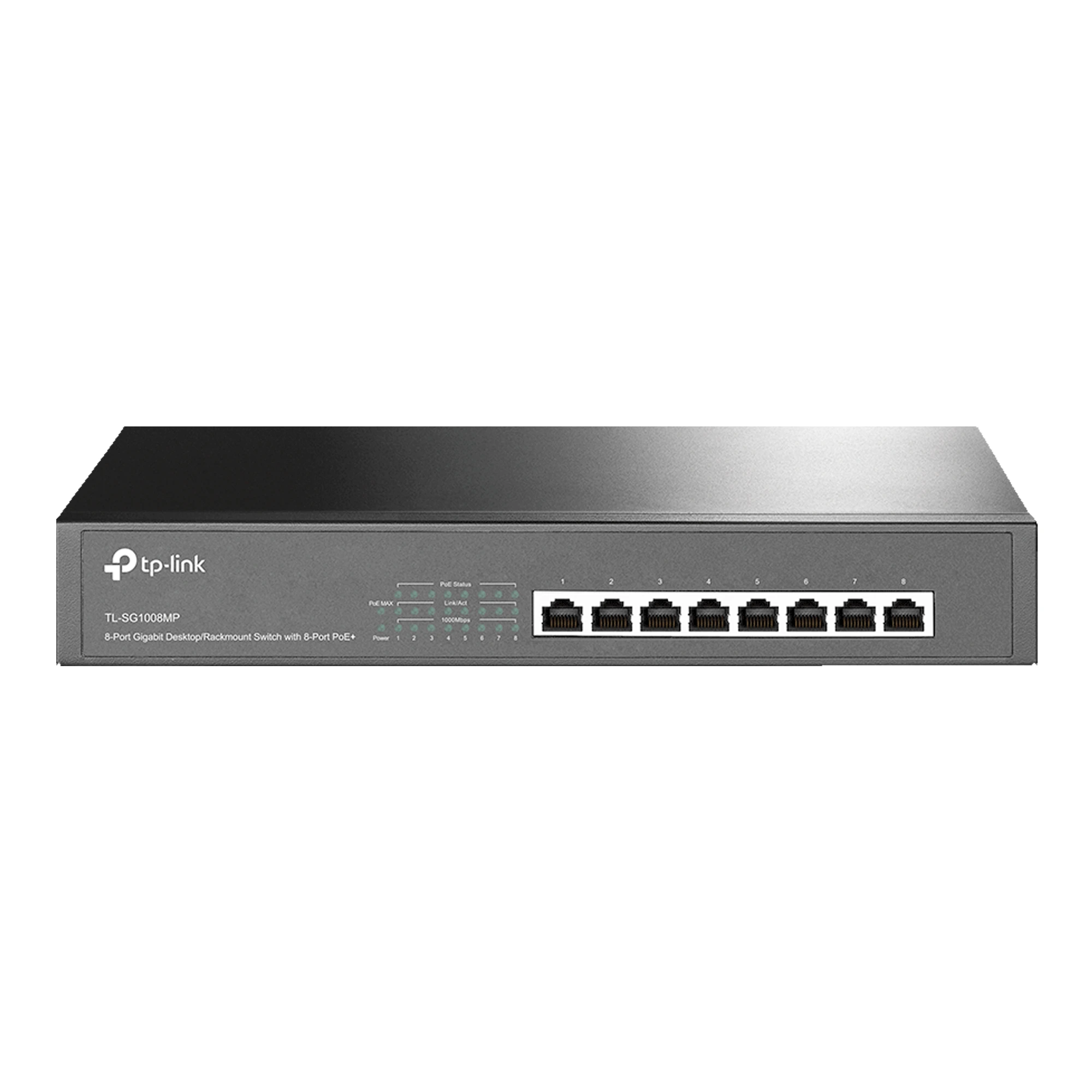 TL-SG1008MP - UNMANAGED/EASY SMART POE SWITCH TP-LINK - RE070146 - SWITCHES