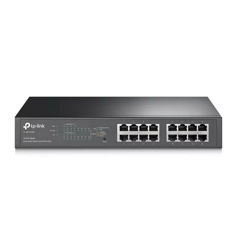 TL-SG1016PE - UNMANAGED/EASY SMART POE SWITCH TP-LINK - RE070143 - SWITCHES
