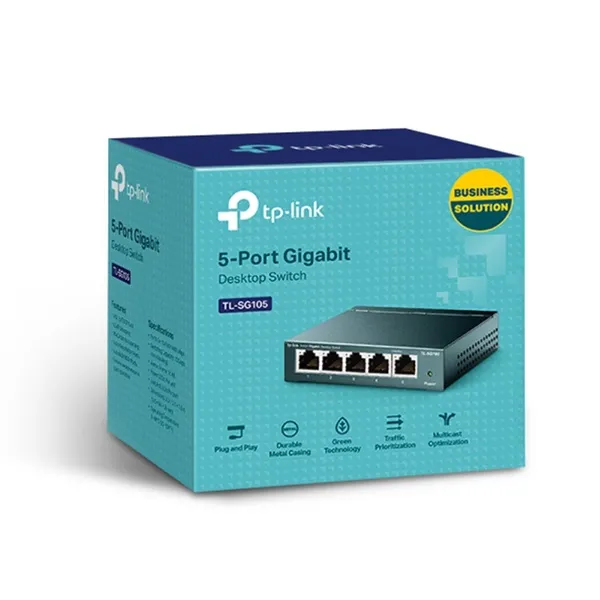 TL-SG105 - UNMANAGED GIGA-SWITCH TP-LINK - RE070161 - SWITCHES