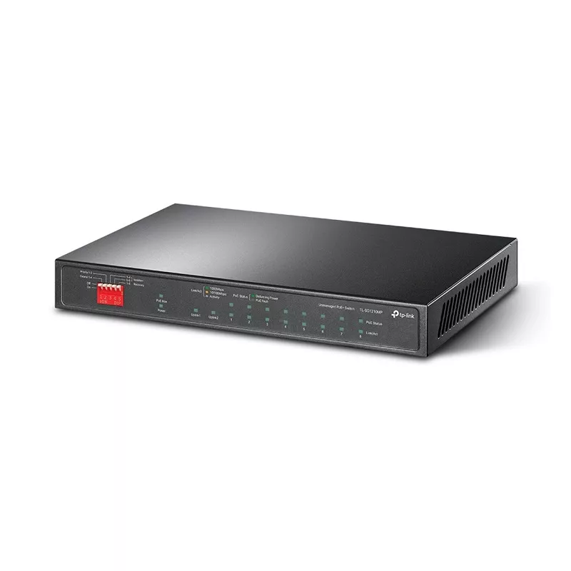 TL-SG1210MP - UNMANAGED/EASY SMART POE SWITCH TP-LINK - RE070145 - SWITCHES