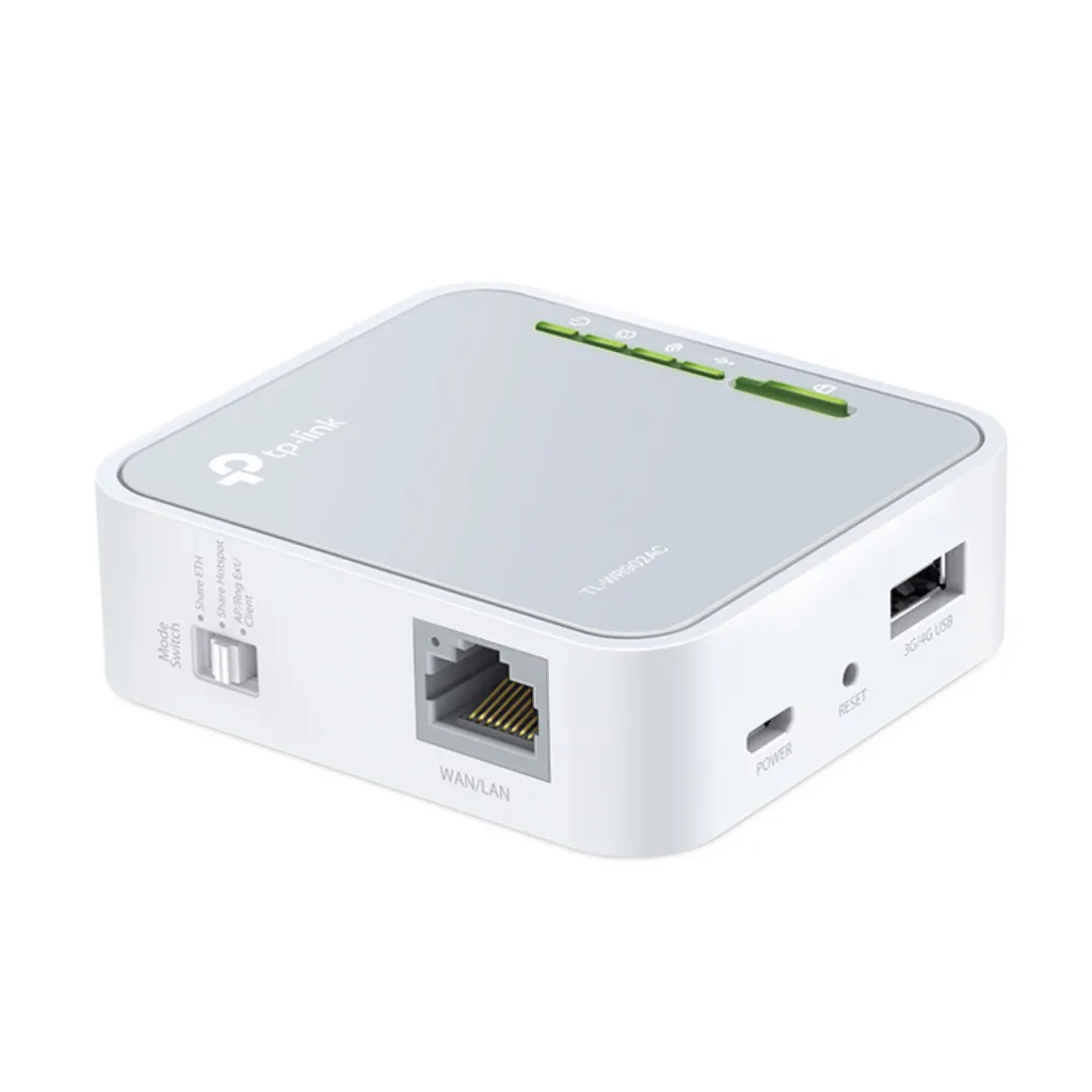 TL-WR902AC Router portatil TP-LINK WiFi 5 AC750 dual band (5GHz/2.4GHz) - RE090266 - WIRELESS HOME & OFFICE