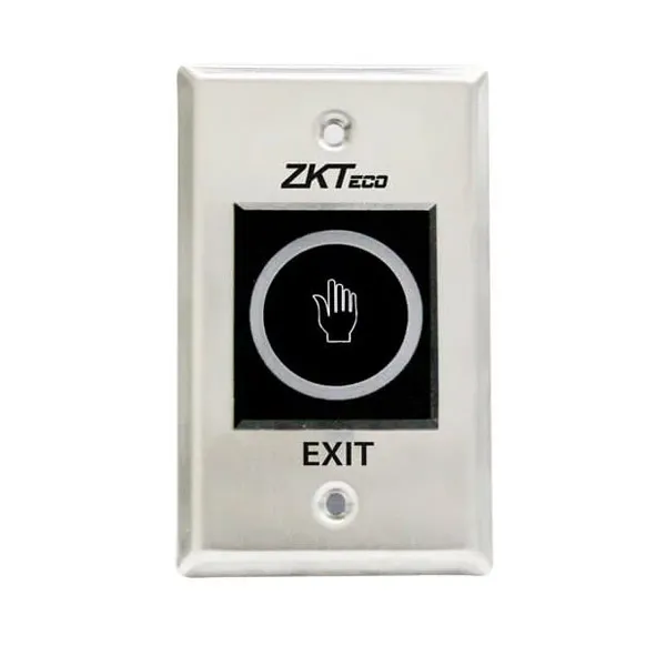 EXIT BUTTON, NO TOUCH - ECO - RECTANGULAR ZKTECO - CA030020 - ACCESORIOS