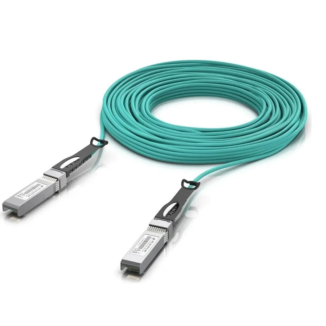 UNIFI UACC-AOC-SFP10-10M - Cable AOC Ubiquiti SFP+ a SFP+ 10 METROS - CE010112 - ACCESORIOS