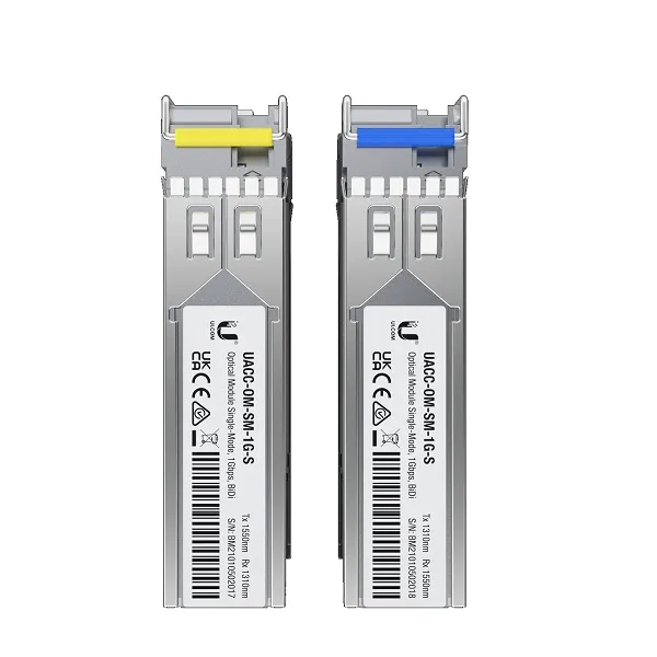 UNIFI UACC-OM-SM-1G-S-2 - MODULO SFP 1.25 GB 3 KILOMETROS UBIQUITI - RE010104 - ACCESORIOS REDES
