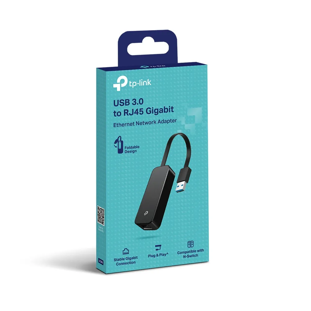 UE306 Adaptador USB TP-LINK a Ethernet Gigabit - RE010118 - ACCESORIOS REDES