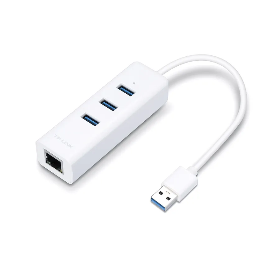 UE330 Adaptador USB TP-LINK a Ethernet Gigabit + Hub USB 3.0 (3 puertos) - RE010116 - ACCESORIOS REDES