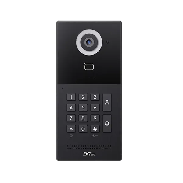 VEX-B25L - VIDEO PORTERO POE 2MP- 2 RELAY IP65 IK06 ALUMINIO VIDRIO TEMPLADOABS KEYPAD 20K USUARIOS 60K TARJETAS MF 13.56 MHZ ZKTECO - CA120086 - VIDEO PORTEROS