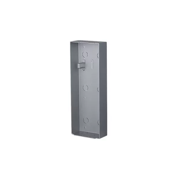 CAJA DE MONTAJE EN SUPERFICIE DE ALUMINIO 5052 PARA VIDEO PORTERO, PLATA, USO EXTERIOR DAHUA - CA120064 - VIDEO PORTEROS