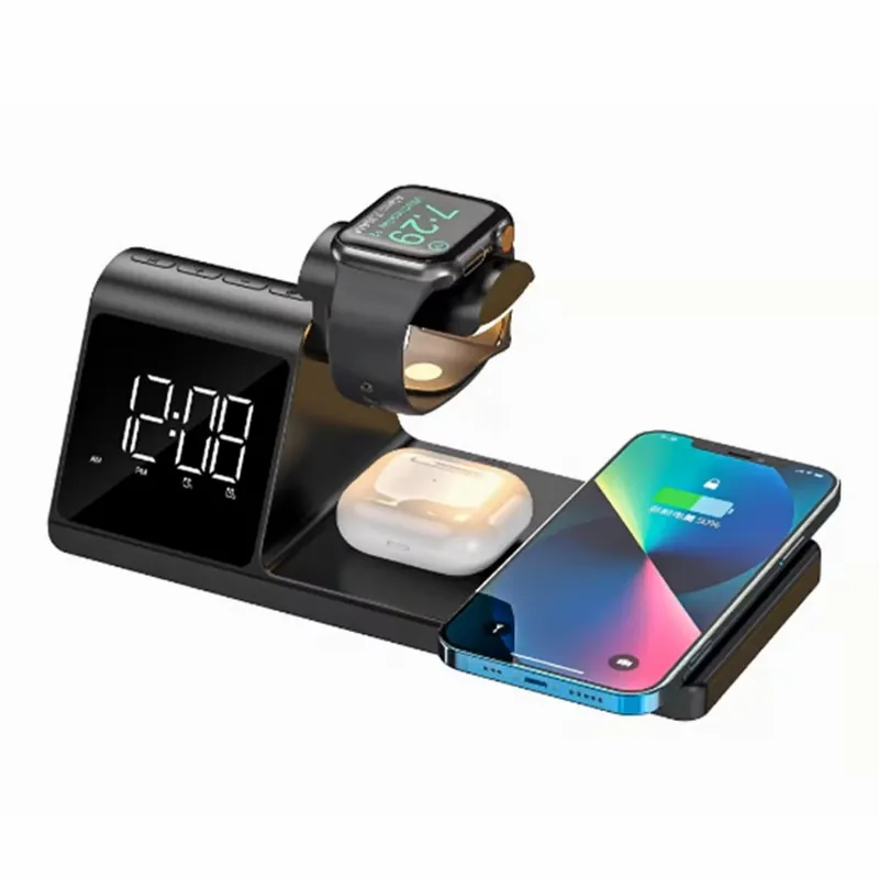 PROMO - CARGADOR INALAMBRICO - 3 DISPOSITIVOS HAVIT - EI050011 - ENERGIA, ILUMINACION Y SONIDO