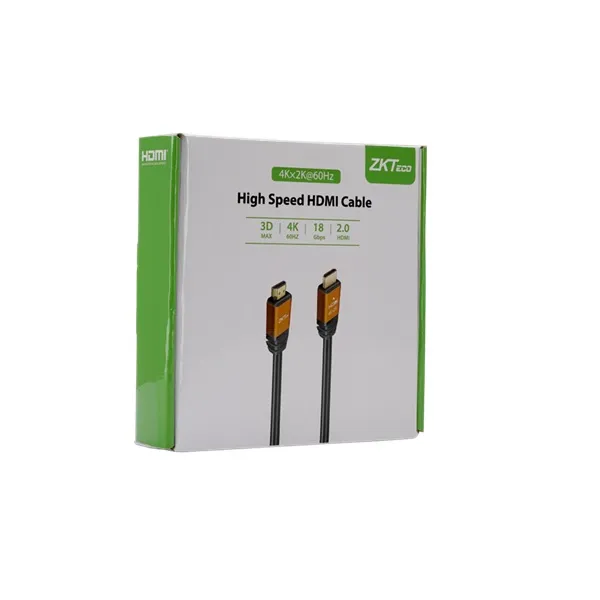 ZK-20HD-C - CABLES HDMI HIGH SPEED VERSION 2.0 4K 20 METROS ZKTECO - CC010086 - ACCESORIOS CCTV