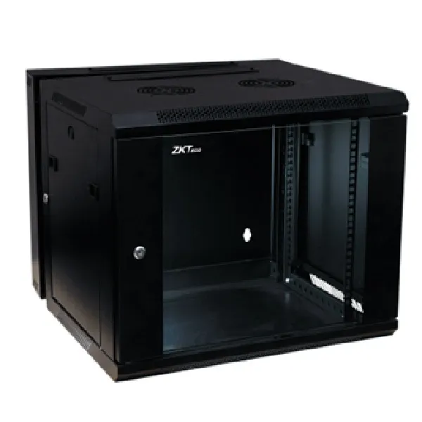 GABINETE PIVOTANTE PARA MONTAJE EN PARED 9RU 600X550X500 ZKTECO - CE030077 - RACKS Y GABINETES