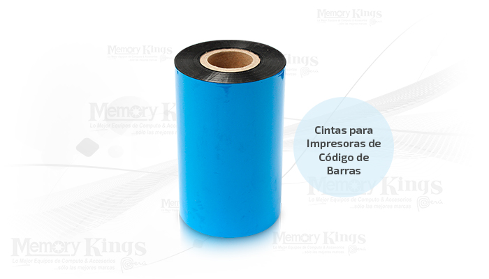 Cinta Cera Imp. CODIGO BARRAS 110MMx300MT COMPATIBLE CON IMPRESORA ARGOX