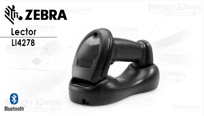 LECTOR CODIGO BARRAS Bluetooth ZEBRA LI4278 1D