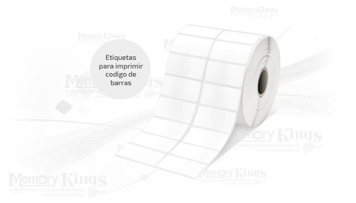 ETIQUETAS DE PAPEL Rollo x3000 2x1 pulgadas