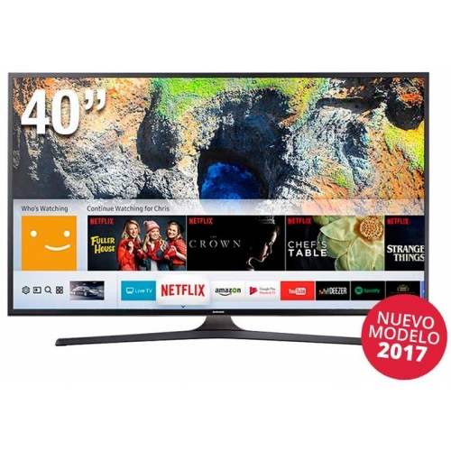 TV LED 4K 40 ULTRA HD SAMSUNG UN40MU6100 SMART TV, TIENDA DE COMPUTO PERU  - VS MULTISERVICIOS GENERALES EIRL Laptops, Notebooks, Computadoras, PC,  All in One, Tablets, Partes de PC, Servidores, Monitores