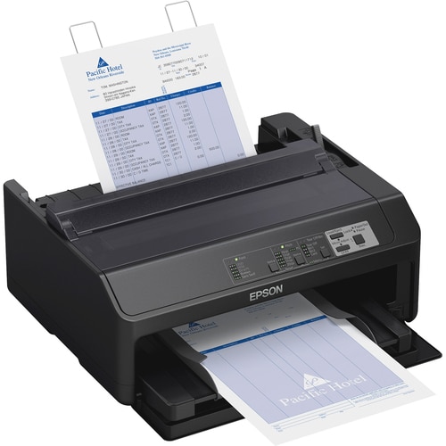 Impresora matricial Epson FX-890II - Monocromo - 9-clavijas - Energy Star - 738 cps Mono - 215.90mm, 165.10mm, 241.30mm Ancho x 279.40mm, 91.44mm, 104.14mm Longitud - USB - En Paralelo