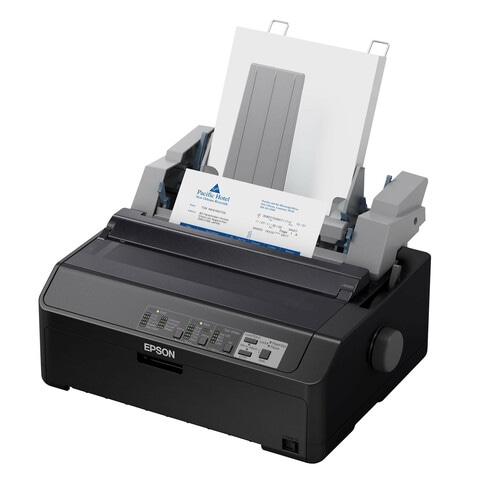 Impresora matricial Epson LQ-590II - Monocromo - 24-clavijas - Energy Star - 584 cps Mono - 215.90mm Ancho x 279.40mm Longitud - USB - En Paralelo