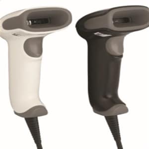 Voyager 1470g USB Kit - Lector de códigos de barras 1D y 2D cableado - Incluye lector 1470g con soporte y cable USB - Ideal para retail, punto de venta e inventario - Plug & play y fácil de usar - Col