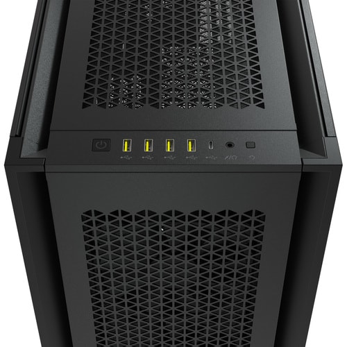 Corsair AIRFLOW 7000D Carcasa para computdora - ATX, Mini ITX, Micro ATX, EATX Placa base admitida - Torre completa - Acero, Plástico, Vidrio templado - Negro - 10 x Compartimiento(s) - 0 - 12 x Venti