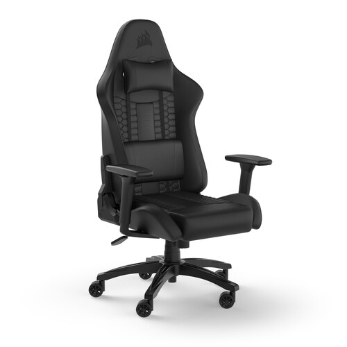 Sillón de Juego Corsair TC100 - Espuma de memoria, Acero, Nilón - Negro